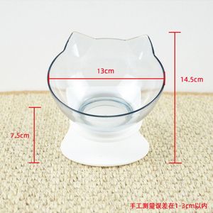 Modern Portable Plastic Dog Cat <strong>Pet</strong> Solid Rounded Bowls Eco-Friendly Elevated Double Travel <strong>Food</strong> Water Feeders Wholesale - Product Image 2