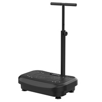 Plateforme vibrante avec accoudoirs, conception anti-chute et vibration intégrale du corps pour la réduction de la graisse et le tonification, 200W, charge maximale 150KG