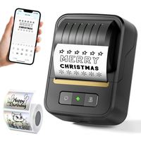 Imprimante d'étiquettes portable haute performance, mini machine d'impression thermique pour étiquettes personnalisées, machine à étiquettes de prix, vente en gros
