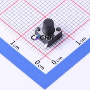TSD003B07026A Tactile <b>Switch</b> SMD-4P,6x6mm <b>Switch</b> Round Button 2.6N Vertical Mount 6mm - Product Image 1