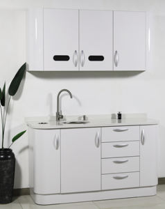 DC-26 नि: शुल्क डिजाइन के साथ अनुकूलित दंत कैबिनेट फर्नीचर दंत अलमारियाँ बिक्री के लिए सिंक - Product Image 6