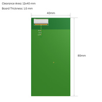 Antenne compacte SMD 4G LTE 824-960/1710-2690MHz |   Antenne IoT cellulaire SMT à haute efficacité