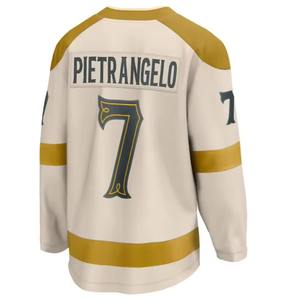 2025 Último producto Impresión por sublimación Secado rápido OEM Deportes Hombres Cuello en V Rayas Tallas grandes Hombres Camiseta de hockey sobre hielo - Product Image 2