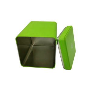 Hộp Thiếc Trà Vuông 200G Cho Gói Matcha Thực Phẩm Lớp Trà Cổ Điển Hộp Thiếc Bespoke Trà <span class=keywords><strong>Tin</strong></span> - Product Image 6