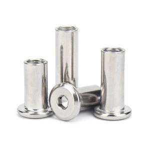 Tornillo de Cabeza Plana con Hexágono Interior de Acero Inoxidable 304 de Varios Tamaños Métricos M3-M10, Grado A2-70, de Fábrica NINDEJIN - Product Image 2