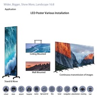 Écran Digital Hd Poster Stand Led Screen P2 Led Totem/p2.5 Indoor Led Poster/p1.86 Pantalla De Poster Led Display For Events