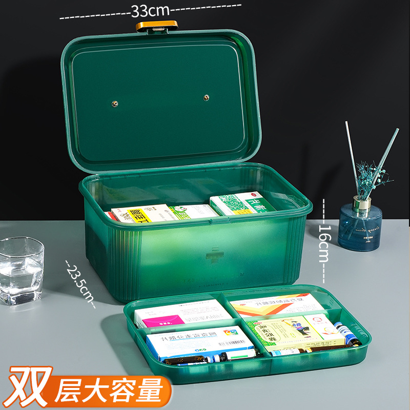 Doble capa [verde translúcido] - hebilla chapada en oro