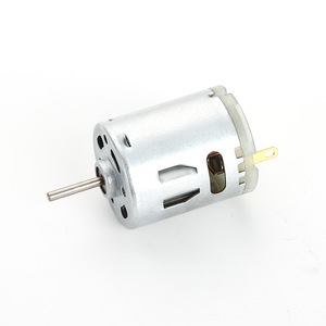 Moteur miniature à arbre plat 365, 7,4 V, 12 V, 24 V, moteur DC à balais, couple élevé, haute vitesse, moteur électrique pour pompe à eau de voiture - Product Image 1