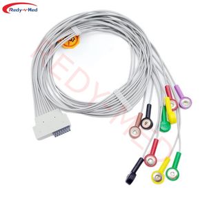 Accessoires médicaux Câbles ECG Holter Snap 10 fils compatibles pour Cardioline - Product Image 5