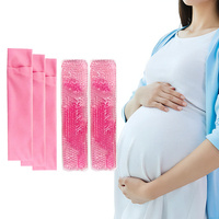 Bingfan Mom – Compresses réutilisables chaudes et froides en gel pour le périnée, 150g, taille personnalisée pour le soulagement des douleurs post-partum