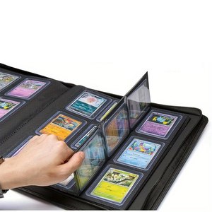 Fundas Protectoras para Tarjetas Coleccionables QY Wholesale, Álbum de 9 Bolsillos para Tarjetas Coleccionables, Carga Lateral para Tarjetas TCG y Deportivas - Product Image 4
