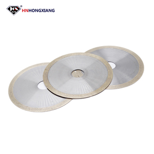 Hoja de sierra de diamante para vidrio, extremadamente duradera, fina y sinterizada, para cortar y recortar cuarzo, topacio, vidrio y ágatas - Product Image 2