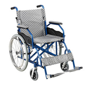 手動輸送車椅子リハビリテーションアルミ折りたたみ式アルミ折りたたみ式 - Product Image 2