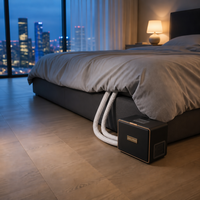 Tapis pliable rafraîchissant 8sleep Alternative à refroidissement par eau, contrôle de température double zone, en fibre de polyester tricotée, taille Queen, pour hôtel et usage domestique
