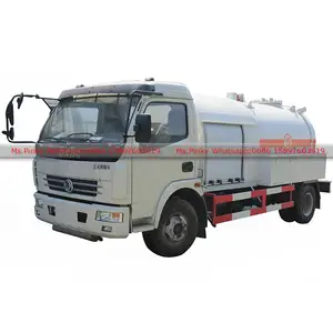 Camion cisterna di Gas gpl della Nigeria 5m3 con la stampante Mobile del contatore dell'erogatore 2.5MT 3 tonnellate Bobtail di gpl
