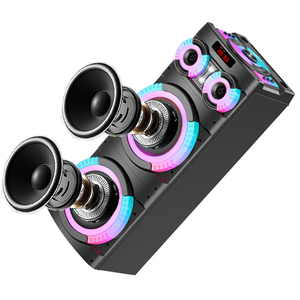 4*12 Inch 2.0 Cặp Loa Âm Bass Mạnh Mẽ Lớn Công Suất Đầu Ra Thiết Kế Độc Đáo RGB Đèn DJ Đảng Gia Đình Karaoke Kinh Nghiệm Máy Nghe Nhạc - Product Image 3