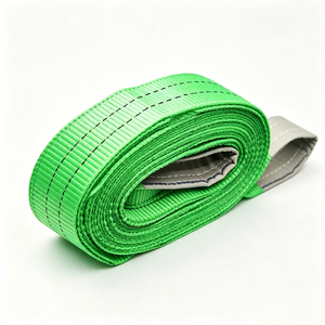 Sangles de levage robustes en polyester, longueur 10 m, capacité 2 tonnes, sangle plate pour chargement, sangle de remorquage en provenance du Vietnam - Product Image 3