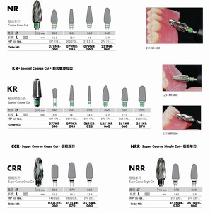 <strong>Round</strong> Flame Cone Barrel Bullet Tungsten Carbide Bur for Metal Alloy Composite Acrylic and <strong>Plaster</strong> - Product Image 2