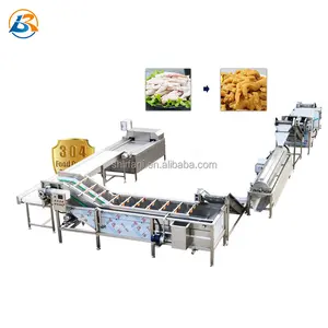 2023 Hot Sale Automatic Chicken Feet Production Line Ducks Geese Feet Processing Chicken Plucker Machine