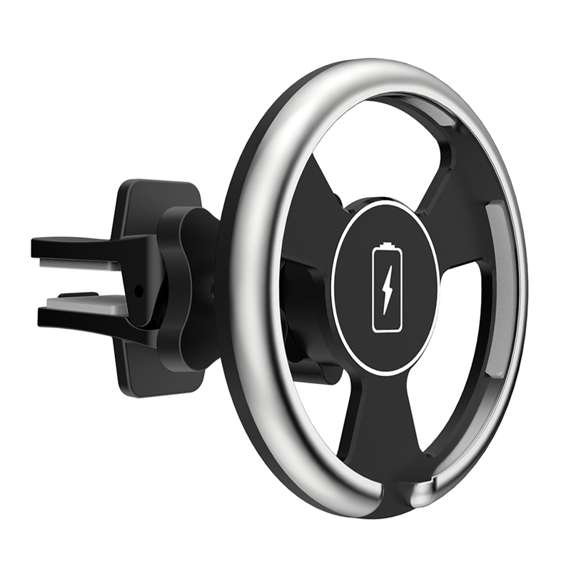 Заводской Автомобильный держатель для мобильного телефона, подставка для мобильного телефона, подставка для беспроводной зарядки, автомобильная подставка для IPhone 12 MagSafe