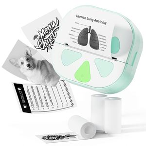 Portable for Jiuyin Thermal <b>Label</b> <b>Printer</b> 57mm 1300mAh Battery 203dpi 3 Rolls Phone Notes <b>Labels</b> in Stock - Product Image 1