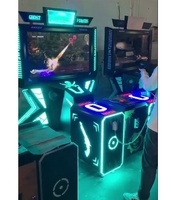 Machine de jeu d'arcade de tir vidéo simulateur d'intérieur à monnayeur pour 2 joueurs avec cartes variées pour centres de jeux d'arcade