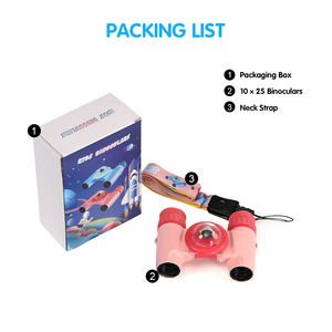 Telescopio de Bolsillo, Mini Binoculares Portátiles para Niños, 6X18 HD, Binoculares Profesionales de Alta Calidad para Exteriores con Luz LED - Product Image 5