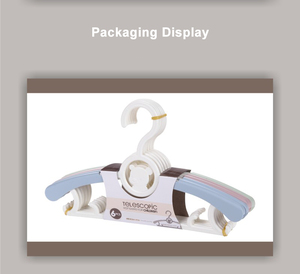Appendiabiti per vivai per bambini appendiabiti per <span class=keywords><strong>neonati</strong></span> Ultra sottile antiscivolo ed estensibile per vestiti appena nati - Product Image 6