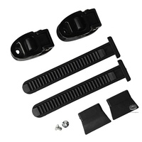 Boucle et sangles de rechange pour patins à roulettes de vitesse 10cm 12cm avec vis Hebilla Para Patines De Velocidad En Linea