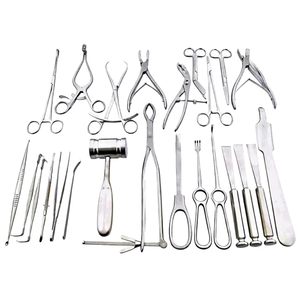 Juego Básico de Cirugía Ortopédica de 25 Piezas, Instrumentos Quirúrgicos Manuales de Acero Inoxidable de Calidad Premium, Certificación CE - Product Image 1