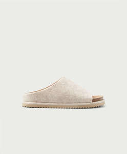 Meilleure vente, nouvelles pantoufles en fourrure exposée à bout en <span class=keywords><strong>feutre</strong></span> pour l'intérieur et la maison pour femmes, pantoufles en peluche - Product Image 1