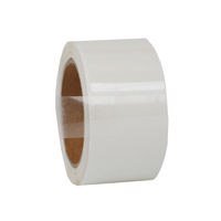 Autocollant vierge adhésif personnalisé thermique/enduit/synthétique/argent mat/blanc brillant PET/transparent PET/BOPP autocollant d'étiquette en papier