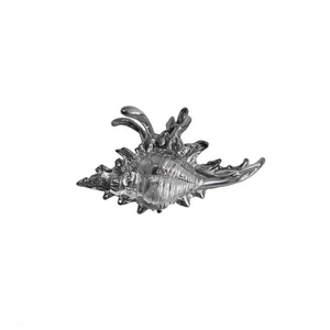 Pinza para el Cabello con Diseño de Concha, Monocromática y Electrochapada, 10.5 cm, Accesorio de Moda para Mujer, Uso Diario - Product Image 1