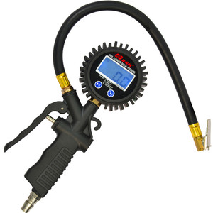 Manómetro de Presión de Neumáticos con Manguera Larga y Flexible, Alcanza Fácilmente el Interior de los Neumáticos, Construcción de Aleación, Perfecto para Flotas de Autobuses y Camiones - Product Image 3
