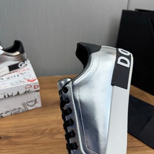 Zapatos de Plataforma de Cuero Genuino de Diseño de Lujo OEM 2026 de Alta Calidad, Zapatos para Caminar a la Moda, Embalaje para Dropshipping, Color Plata - Product Image 5