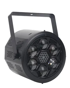 Прямая продажа с фабрики DMX512 Управление 6 пчелиные глаза стробоскоп зеленый лазерный проектор Светодиодная пчелиный глаз эффект свет