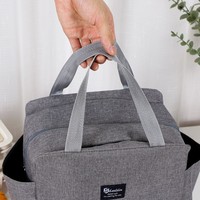 Sac isotherme en tissu Oxford pour pique-nique, sac à déjeuner thermique, sac à bento, sac de transport pour le déjeuner, produit transfrontalier très vendu pour le commerce extérieur