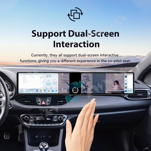 Autoradio stéréo ZWNAV Android 12.3+12.3 pouces pour <span class=keywords><strong>Hyundai</strong></span> I30 2017-2018 avec enregistreur radio automatique Carplay GPS Navigation DSP - Product Image 4