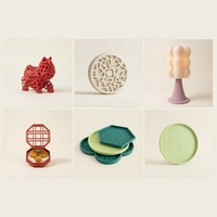 Service d'impression 3D personnalisé, ornements de Noël, décorations de fêtes, accents décoratifs saisonniers pour la maison, résine SLA, faible MOQ
