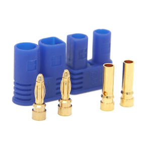ขั้วต่อ Amass <span class=keywords><strong>EC2</strong></span>, ปลั๊กกล้วยชุบทอง 2 มม. 15A สำหรับของเล่นและโมเดล RC, บริการ OEM จากโรงงานโดยตรง - Product Image 3