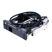 Diskon besar SATA komputer 6 Gbps USB 2.5 "+ 3.5" Hot Swap HDD kandang Hot Swap Nas Server Chassis