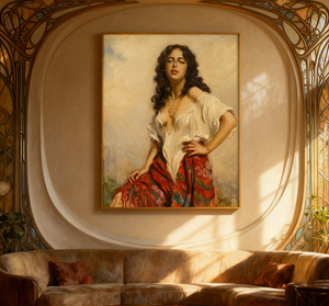 Pintura Moderna Personalizada de Mujer Desnuda, Cuadro Decorativo para Sala de Estar, Arte Mural y Decoración - Product Image 2