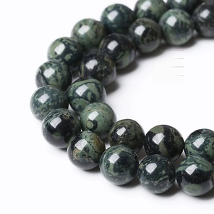 Großhandel natürliche Schwalben stein Perlen Green Eye Semi-Finished für Armband Halskette Zubehör Green Eye Stone Bead Halskette - Product Image 4