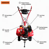 Motocultor diésel de accionamiento directo, pequeño, de empuje manual, 4 tiempos, refrigerado por aire, 6HP, 8HP, 9HP, directo de fábrica, para fabricantes de maquinaria agrícola de hortalizas