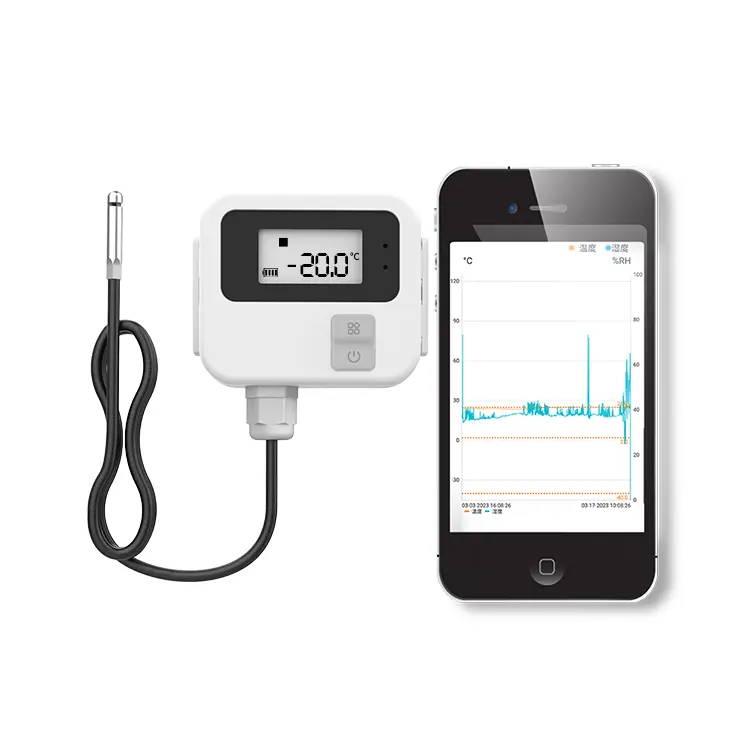 Surveillance de la température capteur de température Mini Portable intelligent compteur numérique de température et d'humidité pour pièce intérieure