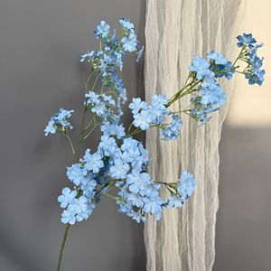 Fleur artificielle en soie Jinxi à tige unique, arrangement floral pour mariage et décoration intérieure, style pastoral, petit bouquet - Product Image 3