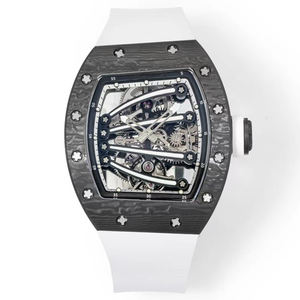 2025 RM Men's <b>Mechanical</b> <b>Watch</b> Hardened Sapphire Luxury Carbon Fiber <b>Watch</b> Durable Material for Active Lifestyles <b>Watch</b> - Product Image 1