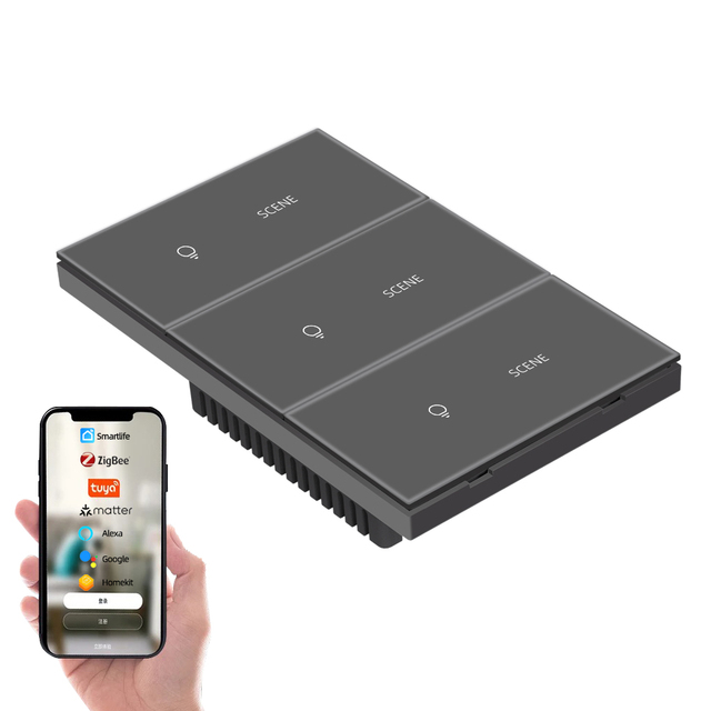 Smart Dimmer Switch AU, Matter Work With Alexa Google Home Sunrise Automation & Matter Protocol