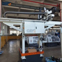 Robot manipulateur automatique à double station pour la fabrication de roulements, le montage de quincaillerie et l'usinage, haute efficacité, précision de 0,02 mm
