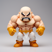 Modèles 3D personnalisés Figurines Statues Jouets en PVC Figurines miniatures de joueurs de football Figurines d'action de joueur de football en plastique PVC